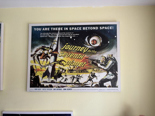 Sciencefiction Canvas Doeken In Houten Frame 