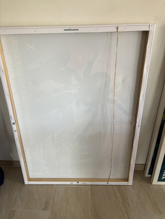 Image 1 of Sciencefiction Canvas Doeken In Houten Frame 