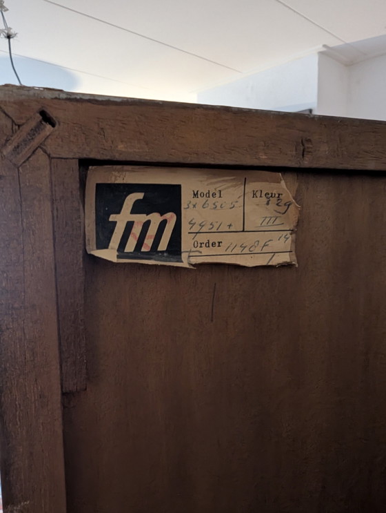 Image 1 of Unieke Handgemaakte Mid Century Kast