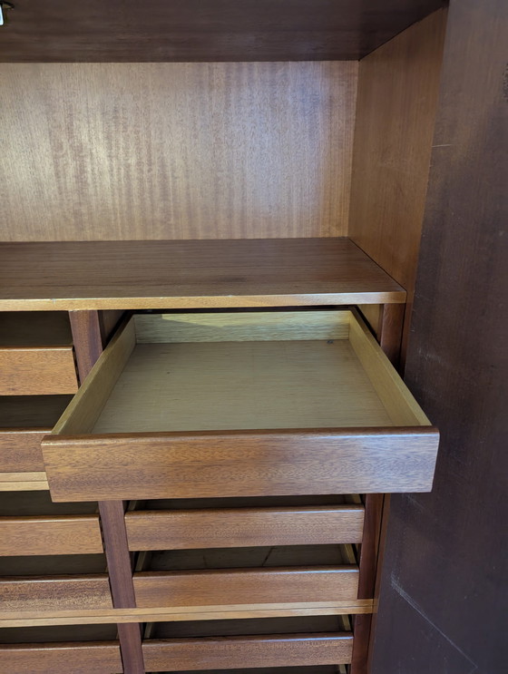 Image 1 of Unieke Handgemaakte Mid Century Kast
