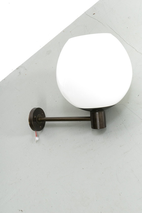 Image 1 of Bronskleurige wandlamp