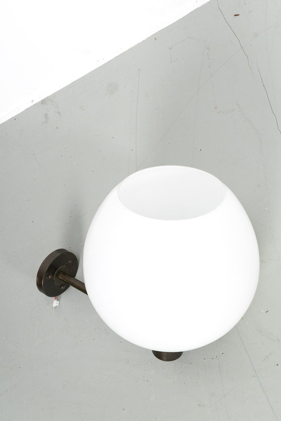 Image 1 of Bronskleurige wandlamp