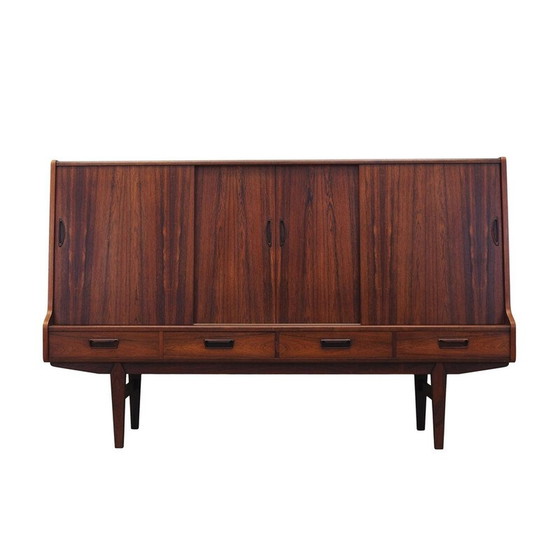 Image 1 of Vintage palissanderhouten highboard, Denemarken 1960