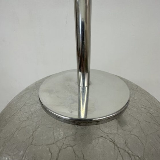 Image 1 of Mid century Doria leuchten glazen hanglamp , 1970's