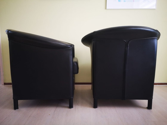 Image 1 of 2x Wittmann Aura fauteuil Paolo Piva