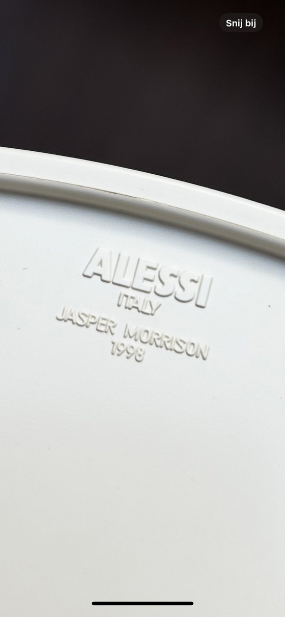 Image 1 of Alessi Op-Là By Jasper Morrison Bijzettafel Met Dienblad Ø48