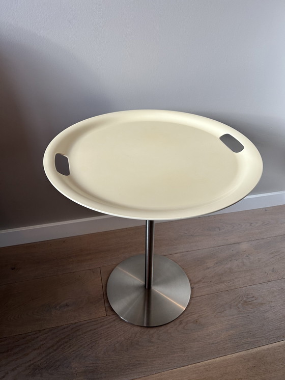 Image 1 of Alessi Op-Là By Jasper Morrison Bijzettafel Met Dienblad Ø48