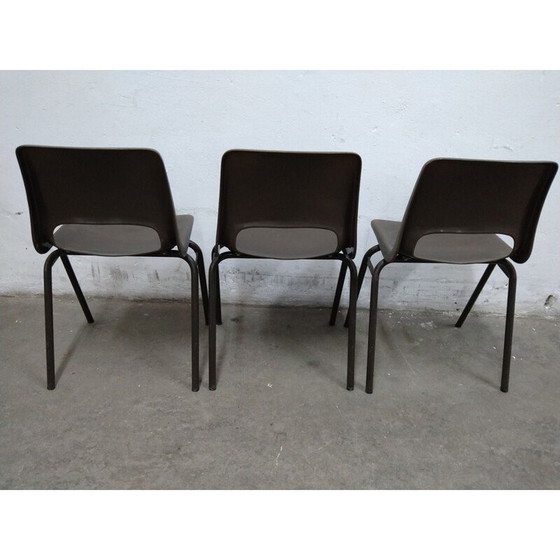 Image 1 of Set van 3 vintage kinderstoelen van Jac Vogels voor Marko