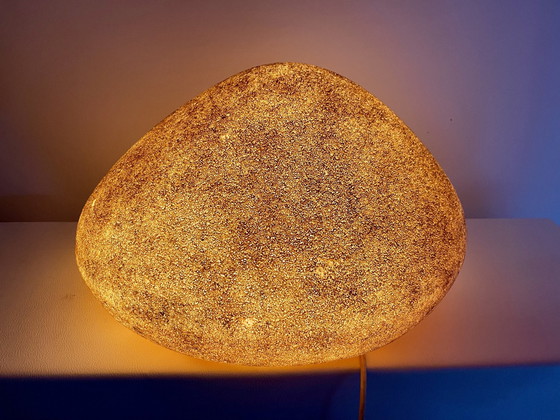 Image 1 of Maansteenlamp Model "Dora" van André Cazenave