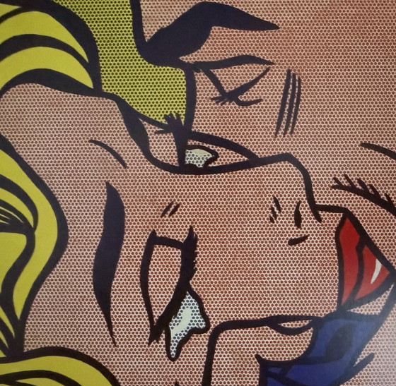 Image 1 of Roy Lichtenstein: “Kiss V, 1964”.