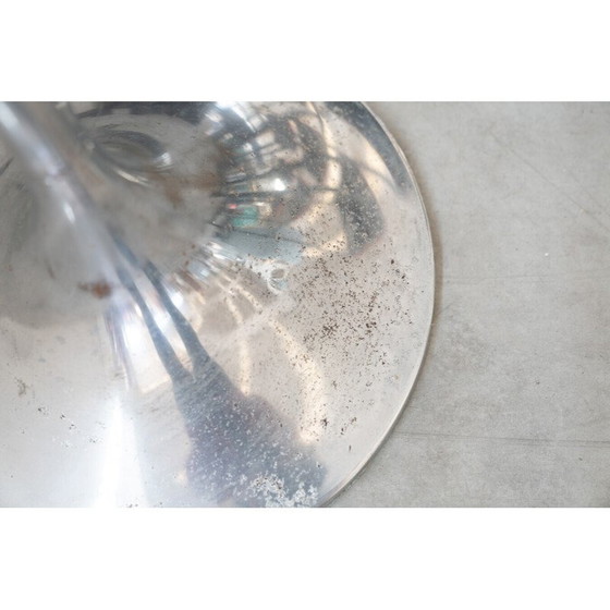 Image 1 of Vintage Space Age vloerlamp van glas en acryl voor Guzzini, Italië 1970