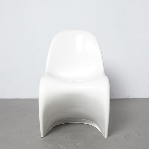 Panton Stoel Herman Miller wit 1973