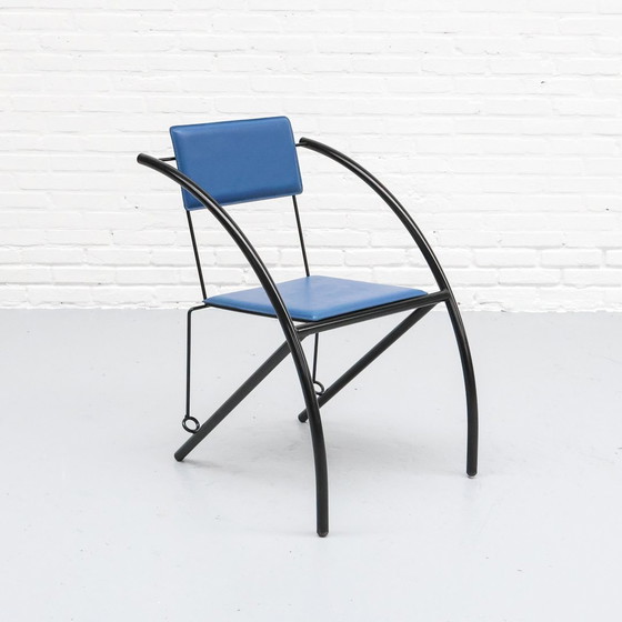 Image 1 of Set Postmodern Eetkamerstoelen 80'S