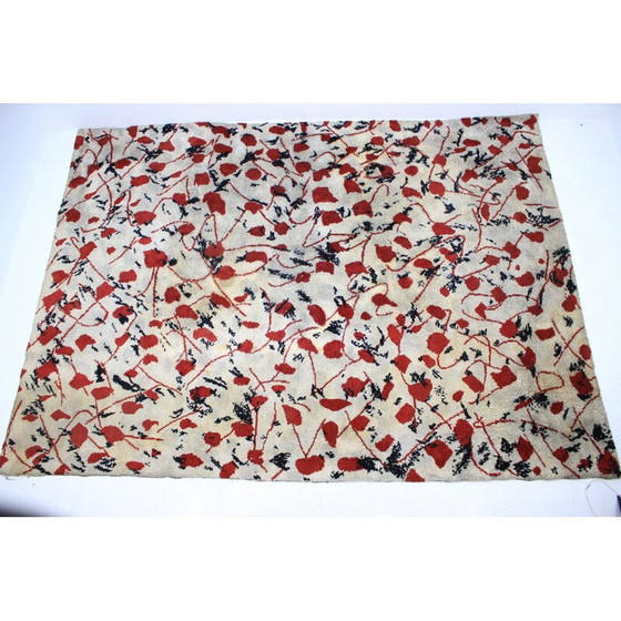 Image 1 of Vintage veelkleurig tapijt van wol