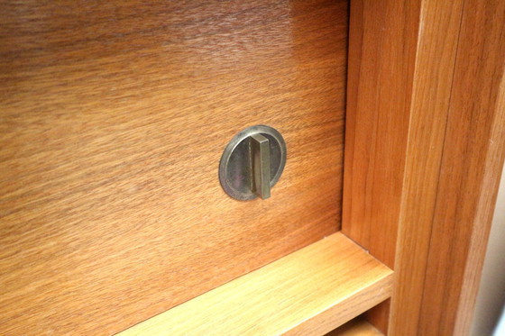 Image 1 of Groot vintage hoog dressoir / highboard gemaakt in de jaren '60