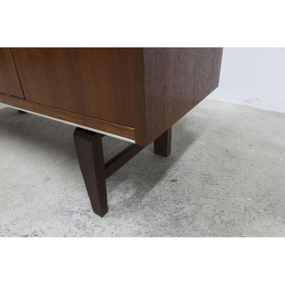 Image 1 of Vintage laag teakhouten dressoir, 1960