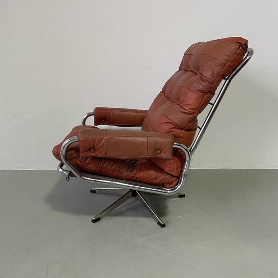 Image 1 of Vintage buisframe loungestoel