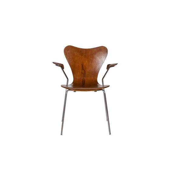 Image 1 of Vintage "Butterfly" fauteuil van Arne Jacobsen voor Fritz Hansen, 1970