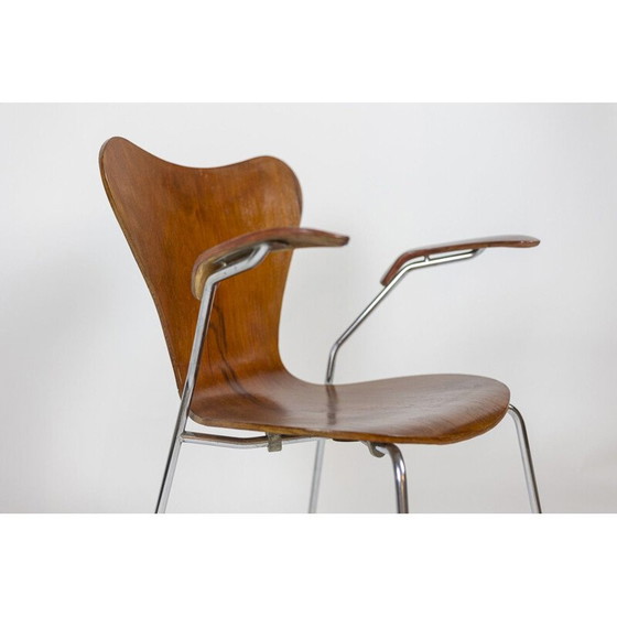 Image 1 of Vintage "Butterfly" fauteuil van Arne Jacobsen voor Fritz Hansen, 1970