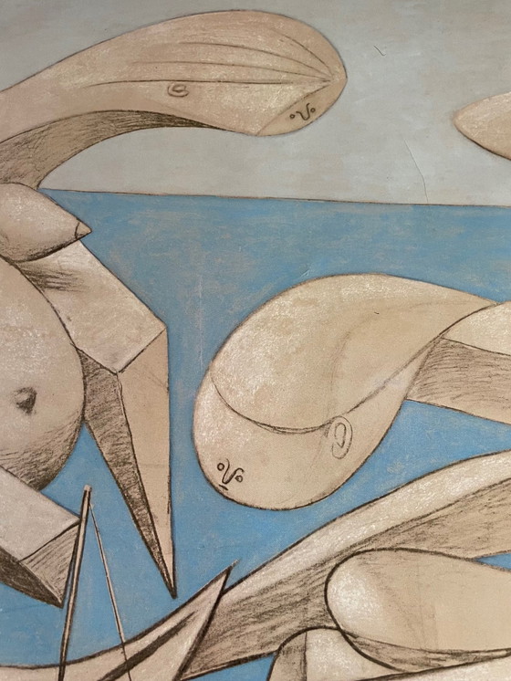 Image 1 of Pablo Picasso (1881-1973), La Baignade, 1937, Copyright Salomon R. Guggenheim Stichting, New York, 1982