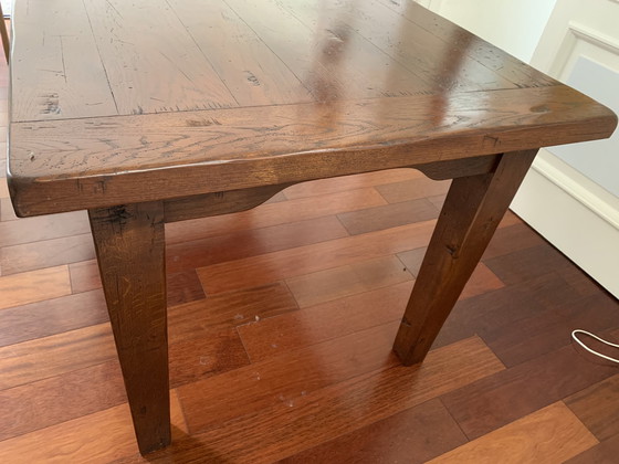 Image 1 of Vintage Houten eettafel