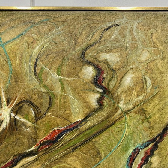 Image 1 of Vintage schilderij door H. Catteau, 1961