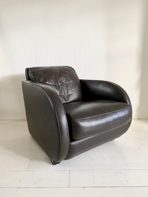 Roche Bobois Vintage Art Deco Style Fauteuil