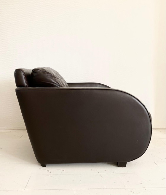 Image 1 of Roche Bobois Vintage Art Deco Style Fauteuil