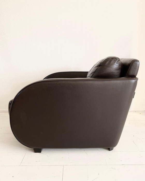 Image 1 of Roche Bobois Vintage Art Deco Style Fauteuil