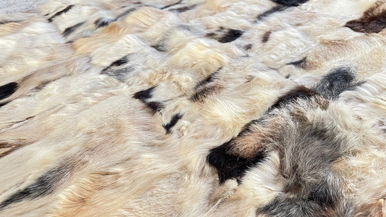 Image 1 of Annees 70 Beige-Bruin Hide Vloerkleed - 56 X 107Cm