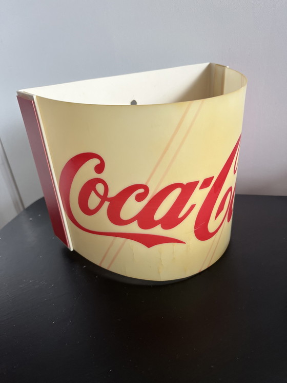 Image 1 of Vintage Coca Cola wandlamp