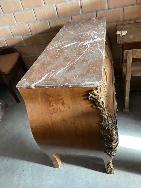 Image 1 of Antieke Commode Met Marmeren Blad