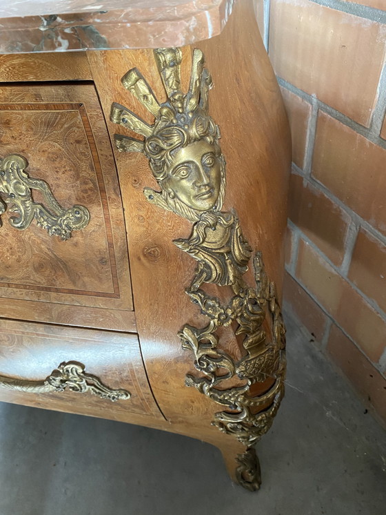 Image 1 of Antieke Commode Met Marmeren Blad