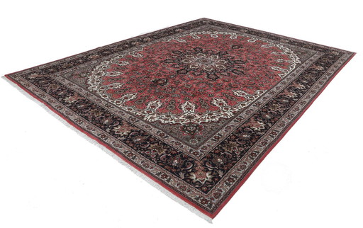 Origineel handgeknoopt Perzisch tapijt Tabriz 40 Raj Fijn 390 X 300 Cm Topconditie