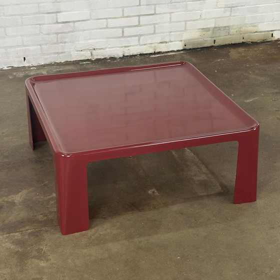 Image 1 of Amanta Salontafel Door Mario Bellini Voor B&B Italia In Rood