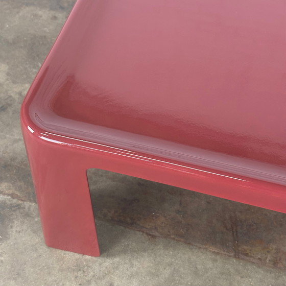 Image 1 of Amanta Salontafel Door Mario Bellini Voor B&B Italia In Rood