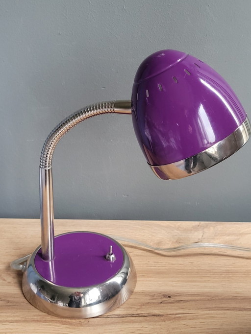 Vintage Metalen Bureaulamp