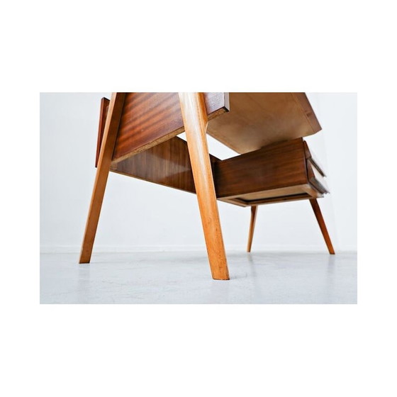 Image 1 of Vintage Bureau door Vittorio Dassi Italiaans 1950