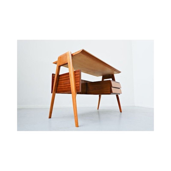 Image 1 of Vintage Bureau door Vittorio Dassi Italiaans 1950