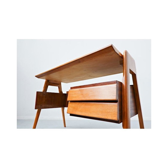 Image 1 of Vintage Bureau door Vittorio Dassi Italiaans 1950