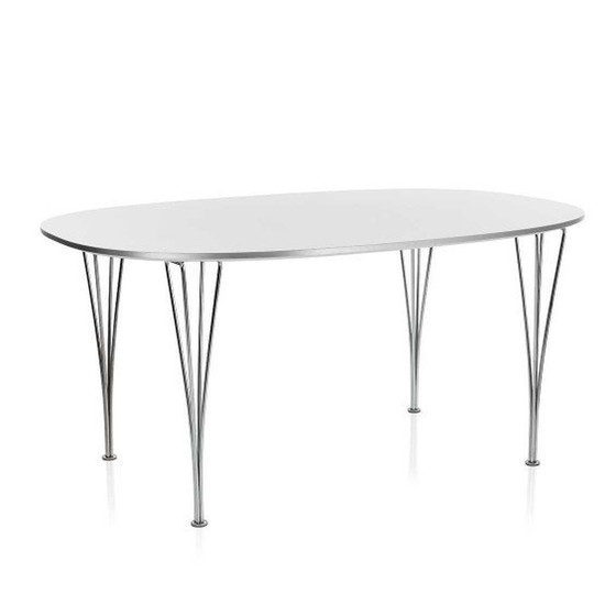 Image 1 of Fritz Hansen Super Ellipse tafel