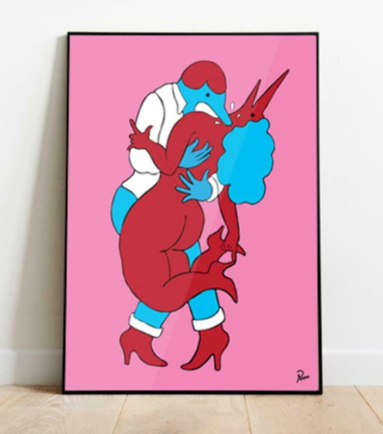 Image 1 of Piet Parra 50x70cm nieuwstaat