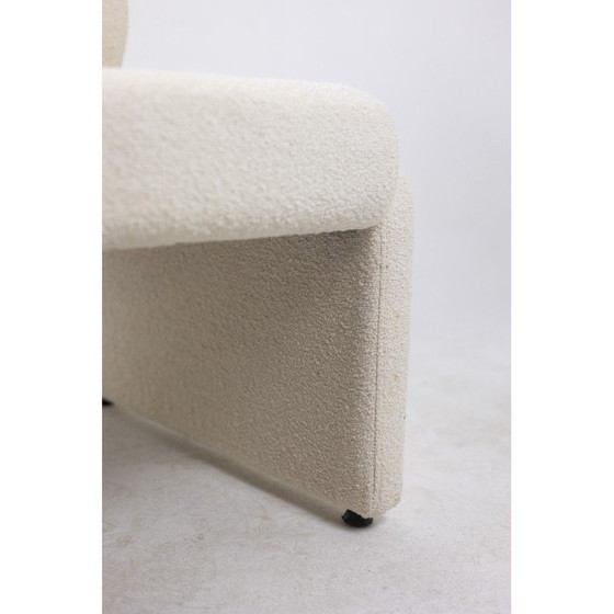 Image 1 of Paar vintage fauteuils met witte gespen, 1970