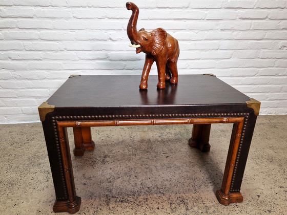 Image 1 of Drexler Et Cetera Faux Bamboe Tafel, 1960S