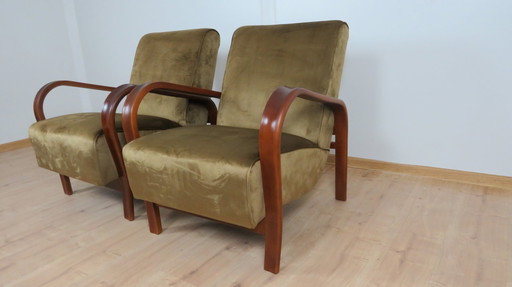 2x K.Kozelka & A.Kropacek Fauteuils