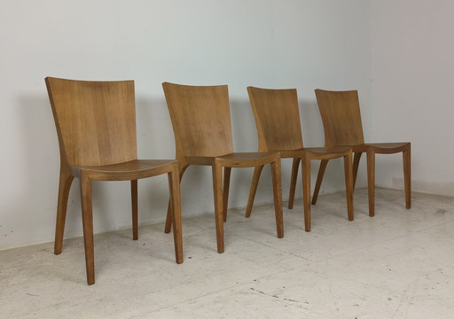 4x Lambert 'Milano' stoelen