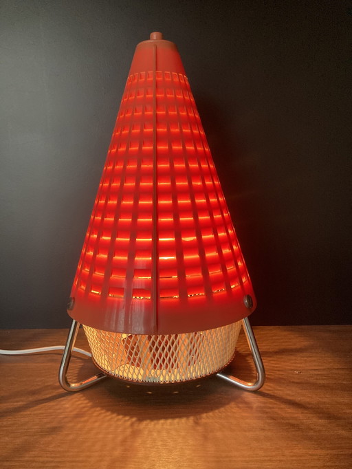 Ostra Elektronik vintage space age raket Lamp (jaren 60)