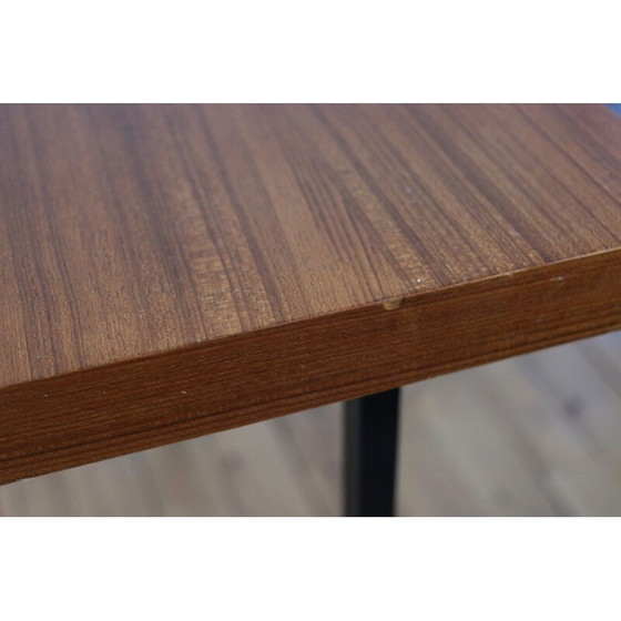 Image 1 of Vintage teakhouten tafel door Paul Geoffroy voor Roche Bobois, Frankrijk 1960