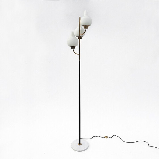 Image 1 of Vintage vloerlamp met drie takken van Stilnovo, 1950