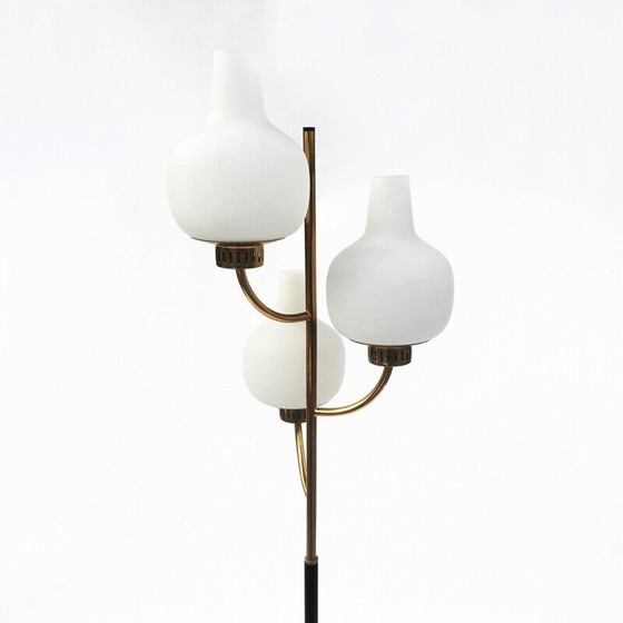 Image 1 of Vintage vloerlamp met drie takken van Stilnovo, 1950